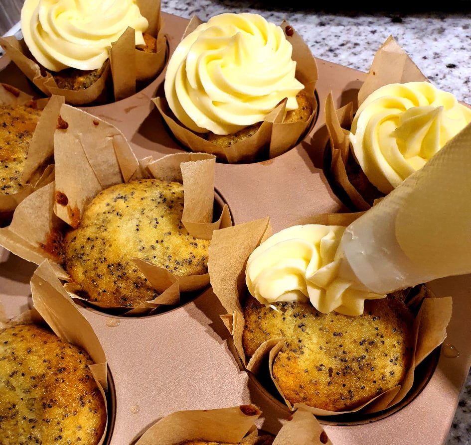 Orange & Poppy Seed Muffins