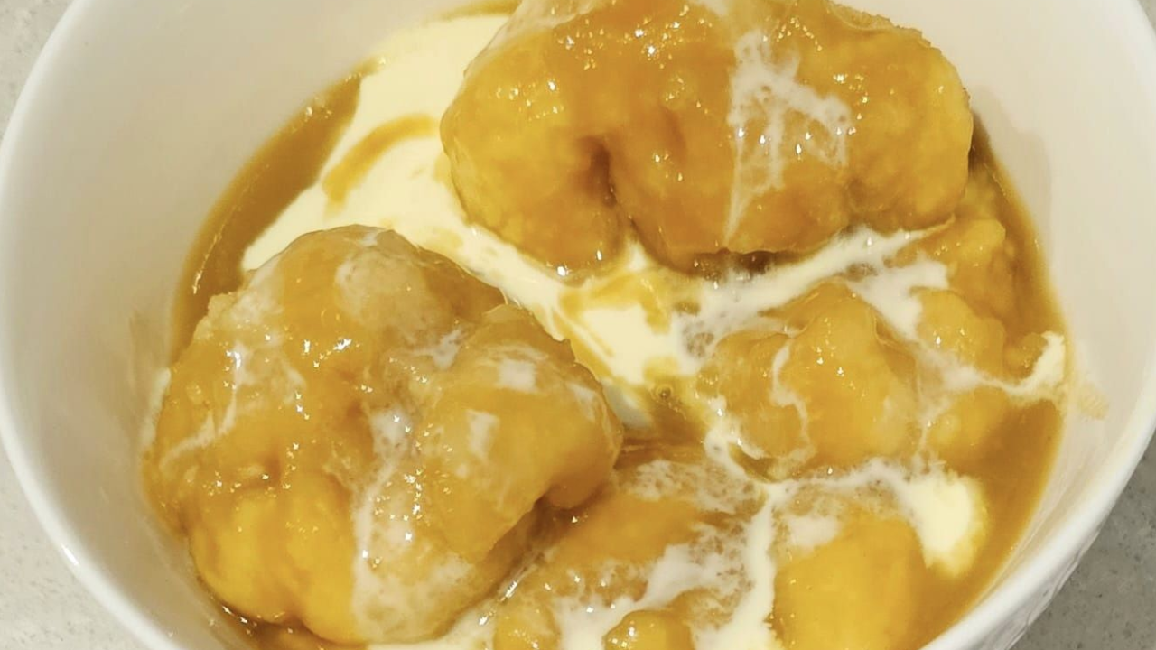 Salted Caramel Dumplings