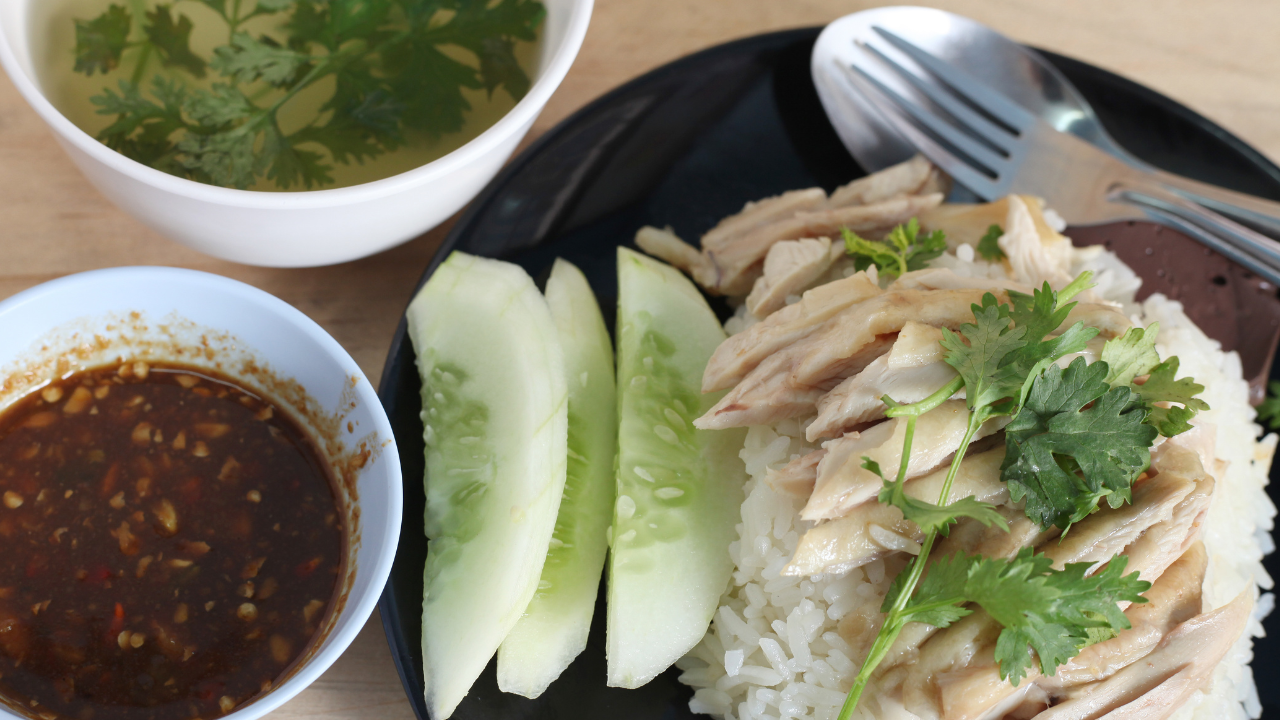 Hainanese Chicken Rice